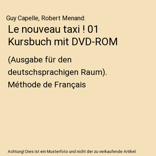 Nouveau taxi 01 - !,